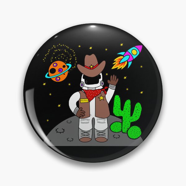 Item preview, Space Cowboy: Cosmic Western Art designed and sold by nomadraconteur.
