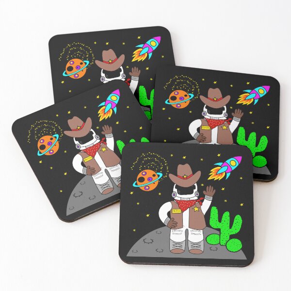 Item preview, Space Cowboy: Cosmic Western Art designed and sold by nomadraconteur.