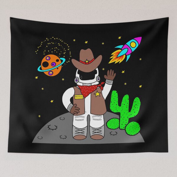 Item preview, Space Cowboy: Cosmic Western Art designed and sold by nomadraconteur.