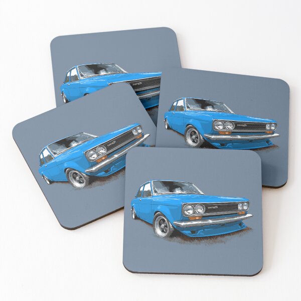 Item preview, Blue 71 Datsun 510 / 1600 designed and sold by Glenn Mueller.