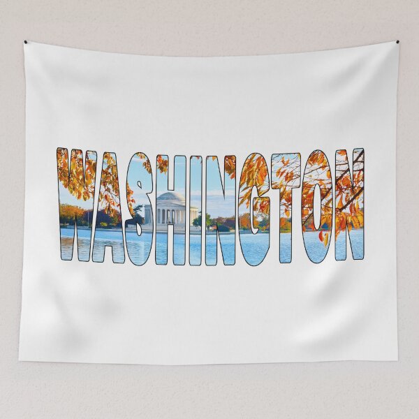 Item preview, WASHINGTON - DC Thomas Jefferson Monument Fall Trees designed and sold by Adam Gormley.