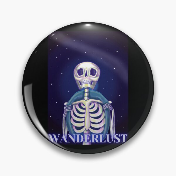 Item preview, Wanderlust Skelly designed and sold by PonyPoison.