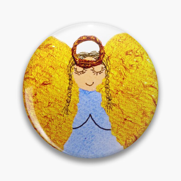Item preview, Christmas Angel in Blue designed and sold by FancifulsBySue.