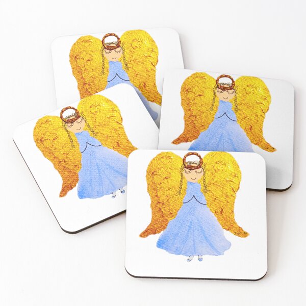 Item preview, Christmas Angel in Blue designed and sold by FancifulsBySue.