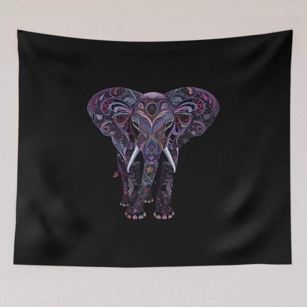 Item preview, Stylized Elephant 1 designed and sold by HarmonyTheKoala.