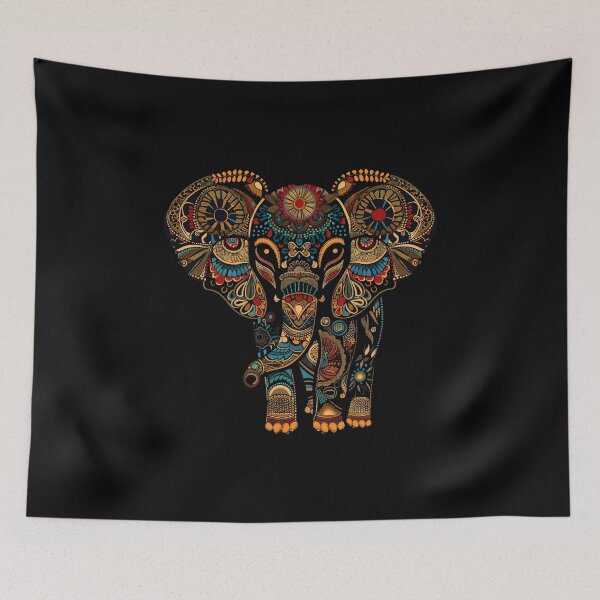 Item preview, Stylized Elephant 2 designed and sold by HarmonyTheKoala.