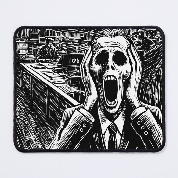 Item preview, The 9 to 5 Job That Ate My Brain (Light) designed and sold by sXe-art.