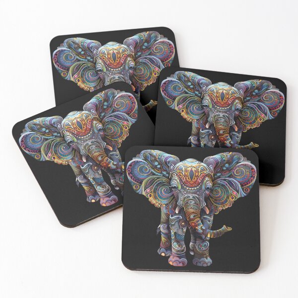 Item preview, Stylized Elephant 3 designed and sold by HarmonyTheKoala.
