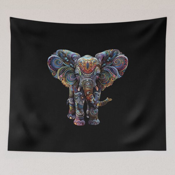 Item preview, Stylized Elephant 3 designed and sold by HarmonyTheKoala.