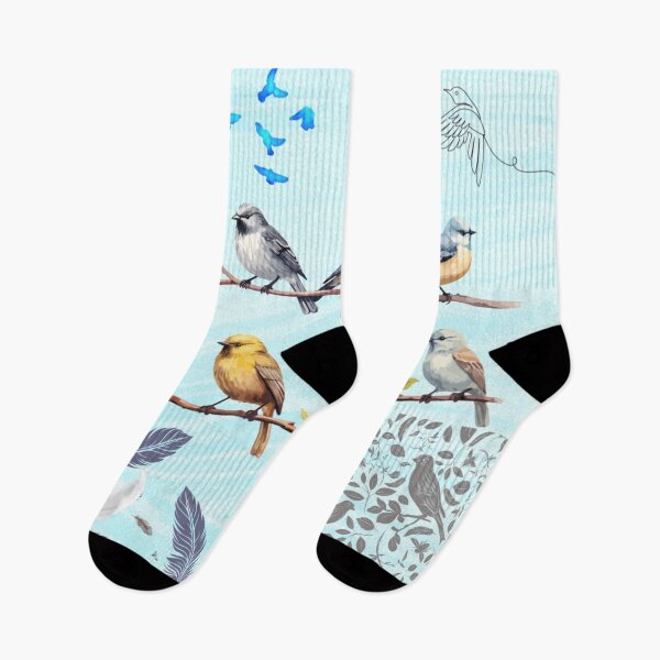 Item preview, Birdies on a branch designed and sold by lindosilks.
