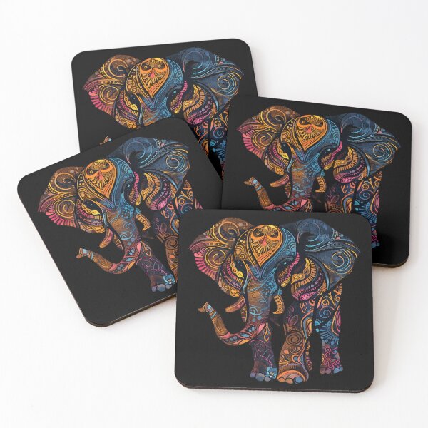 Item preview, Stylized Elephant 4 designed and sold by HarmonyTheKoala.