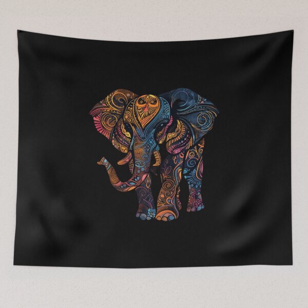 Item preview, Stylized Elephant 4 designed and sold by HarmonyTheKoala.