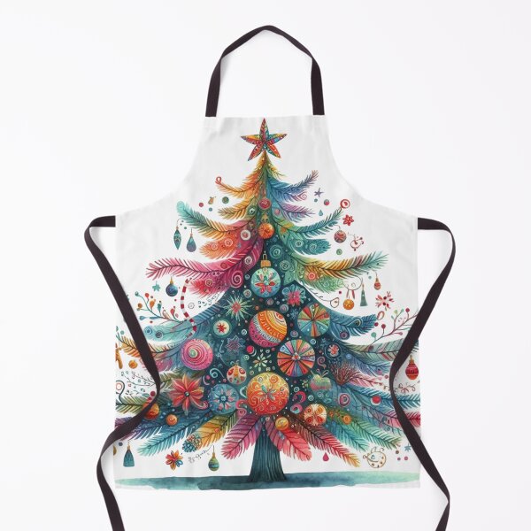 Item preview, Whimsical Wonder: Colorful Christmas Tree of Joy designed and sold by TeetasticBtque.