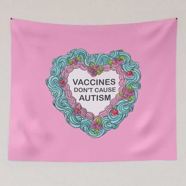 Item preview, Vaccines don’t cause autism cake designed and sold by OctagonGlasses.