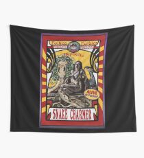 The Snake Charmer (vintage Poster) Wall Tapestry