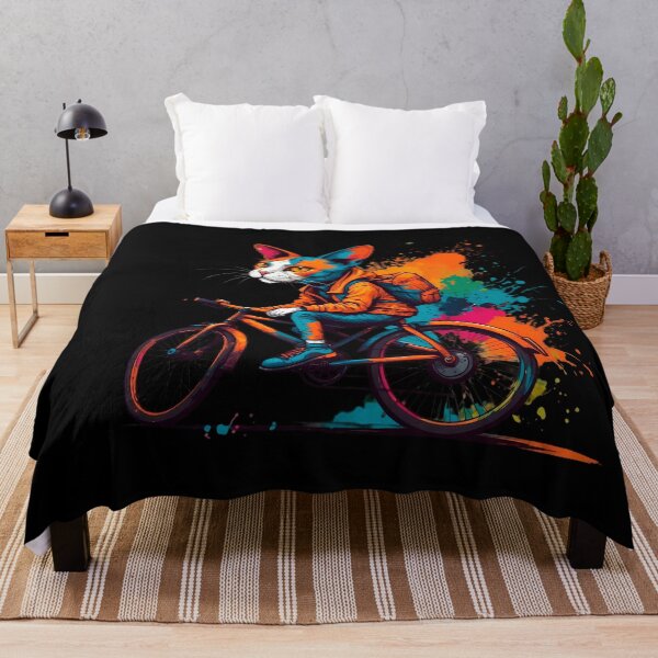 Item preview, Calico cat on a bike designed and sold by Furrifico.
