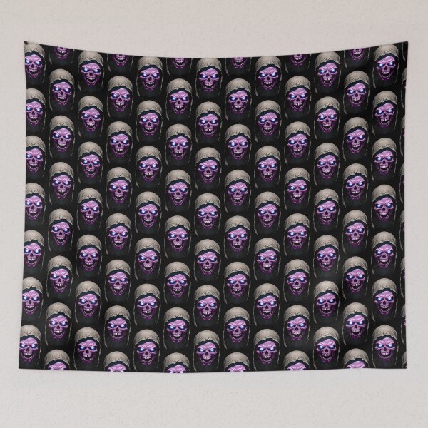 Item preview, Enraged Orc Wizard Purple Skull designed and sold by hauntedtees.