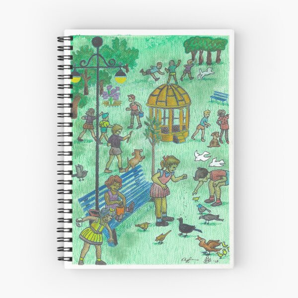 Item preview, Down in the Park: Christmas 2024 designed and sold by Kirrilyfred.