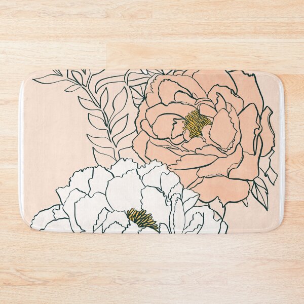 Item preview, Peach peonies designed and sold by Robynlaurel.