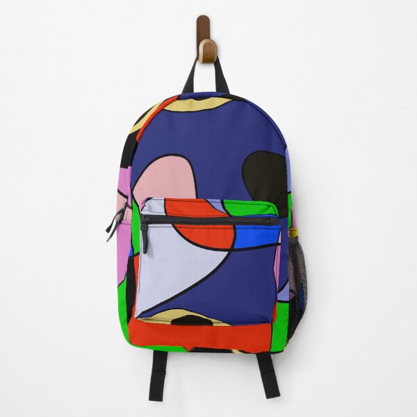 Item preview, Abstract Colorful Animal Face – Bold Modern Line Art. designed and sold by NangKittipong.
