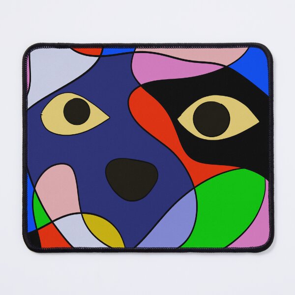 Item preview, Abstract Colorful Animal Face – Bold Modern Line Art. designed and sold by NangKittipong.