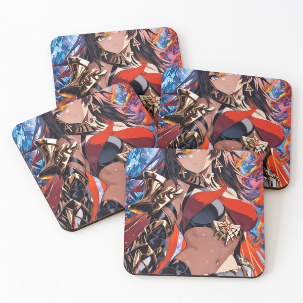 Item preview, Dehya Genshin Impact Amazing Colorful Design designed and sold by Senpaiwaves.