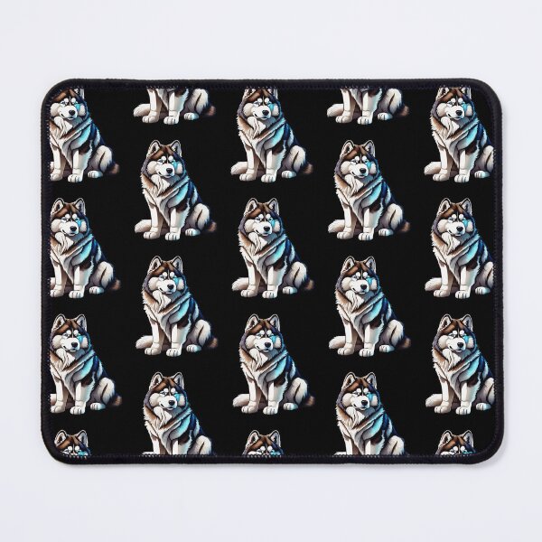Item preview, Alaskan Malamute Cute Artistic Cartoon Illustration designed and sold by taiche.