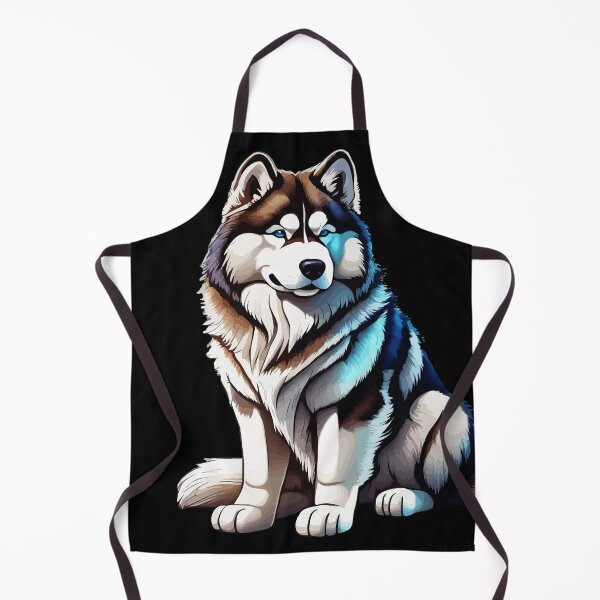 Item preview, Alaskan Malamute Cute Artistic Cartoon Illustration designed and sold by taiche.