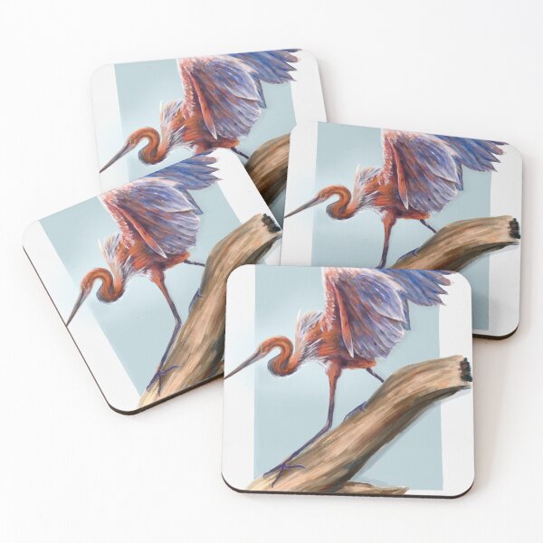 Item preview, Great red heron designed and sold by style_less Art.