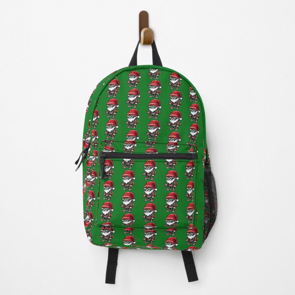 Artikelvorschau, HypeBeast Santa auf grünem Streetwear-Hintergrund entworfen und verkauft von Andrew Frelas.