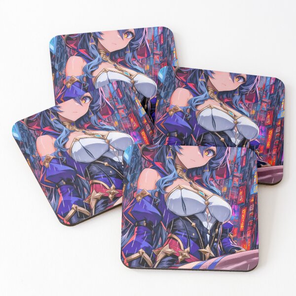 Item preview, Layla Genshin Impact Amazing Colorful Design designed and sold by Senpaiwaves.