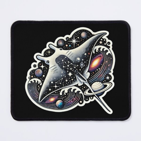 Item preview, Cosmic Manta Ray designed and sold by PinUpPizzazz.