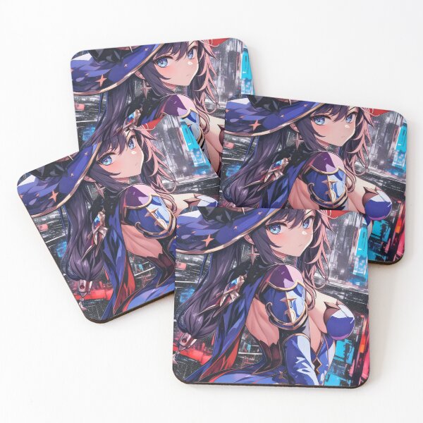 Item preview, Mona Genshin Impact Amazing Colorful Design designed and sold by Senpaiwaves.