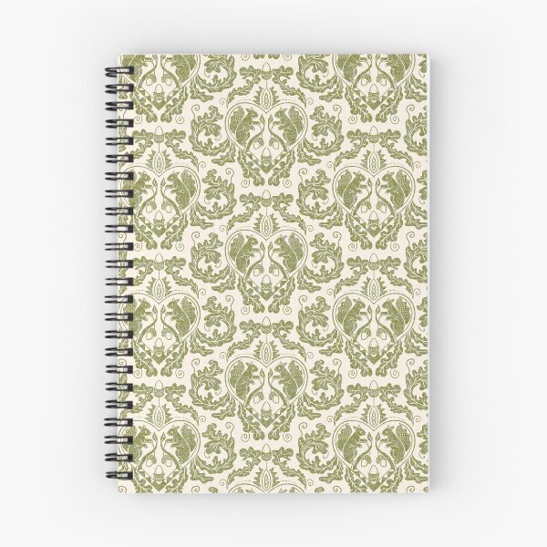 Item preview, Squirrel Medallion in Olive Green designed and sold by Andrea Snuggs.