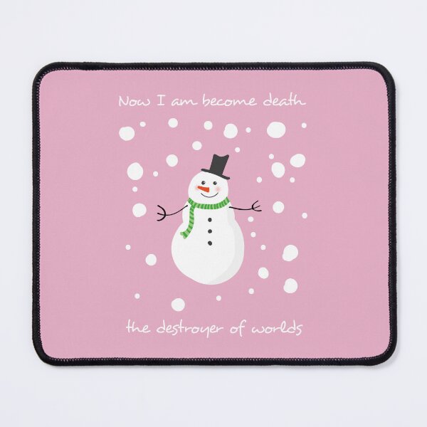 Item preview, Snowman Destroyer of Worlds - Funny Christmas Design designed and sold by recoverytree.