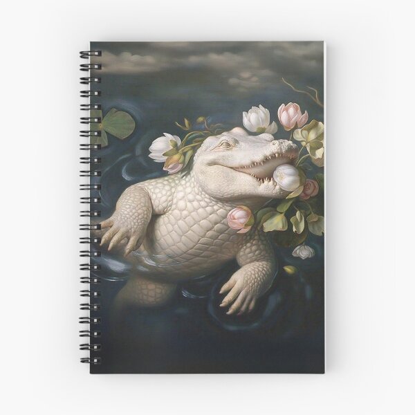 Item preview, Romantic White Alligator designed and sold by vwcallais.