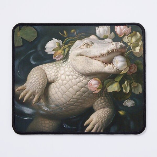 Item preview, Romantic White Alligator designed and sold by vwcallais.