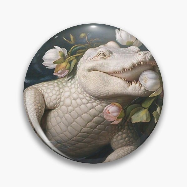 Item preview, Romantic White Alligator designed and sold by vwcallais.