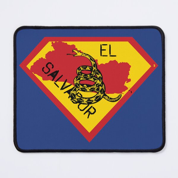 Item preview, El Salvador Spelled out- Freedom Is The Superpower - Gadsden Snake Flag - Dont Tread On Me SUPERHERO design designed and sold by pelagio.