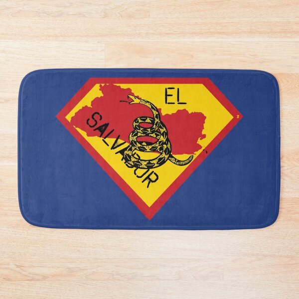 Item preview, El Salvador Spelled out- Freedom Is The Superpower - Gadsden Snake Flag - Dont Tread On Me SUPERHERO design designed and sold by pelagio.