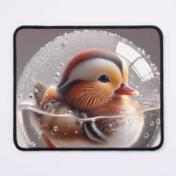 Item preview, Baby mandarin duck in a glass bubble designed and sold by WalterGomes.