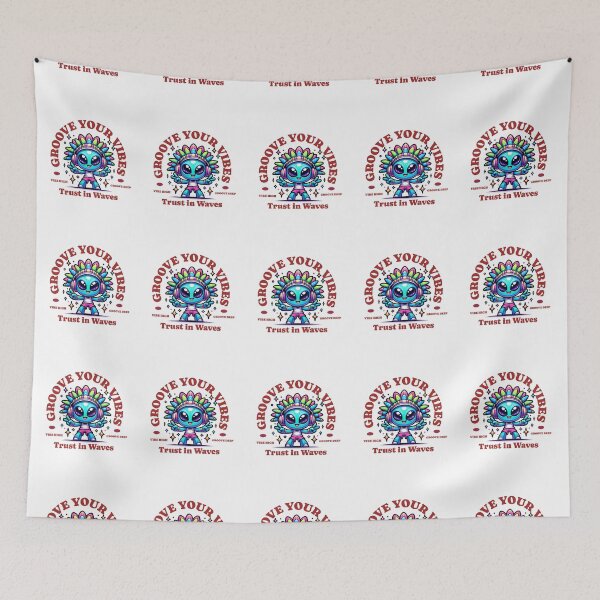 Item preview, Groove Your Vibes Trust in Waves designed and sold by njaro.