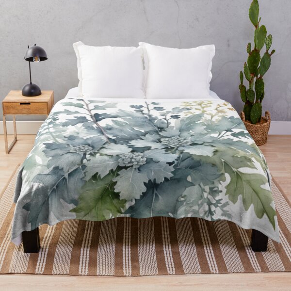 Item preview, Serene Silver Foliage 02 designed and sold by I-HERE.