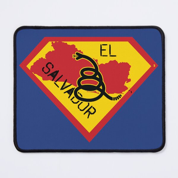 Item preview, El Salvador Spelled out - Freedom Is The Superpower - Modern Gadsden Snake Flag - Dont Tread On Me SUPERHERO design designed and sold by pelagio.