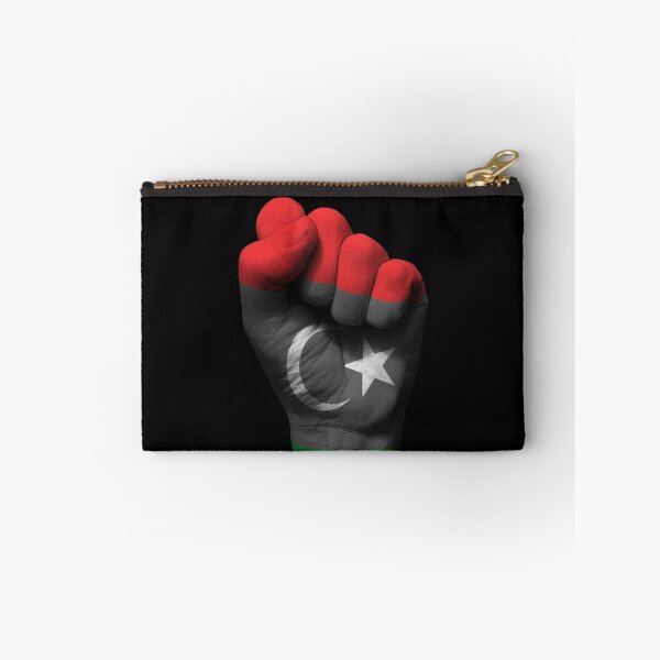 Item preview, Flag of Libya on a Raised Clenched Fist  designed and sold by JeffBartels.