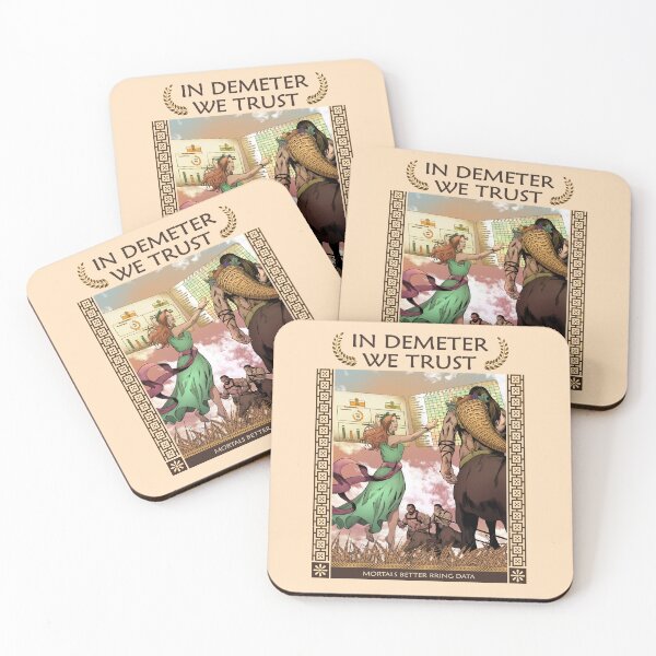 Item preview, In Demeter We Trust designed and sold by QICuriosities.