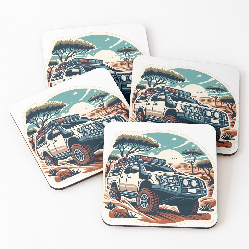 Item preview, Coasters (Set of 4) designed and sold by LoveLabDesign.
