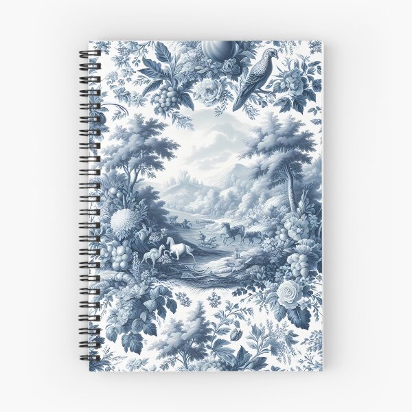 Item preview, Blue and White Toile Patter designed and sold by ecupirate99.