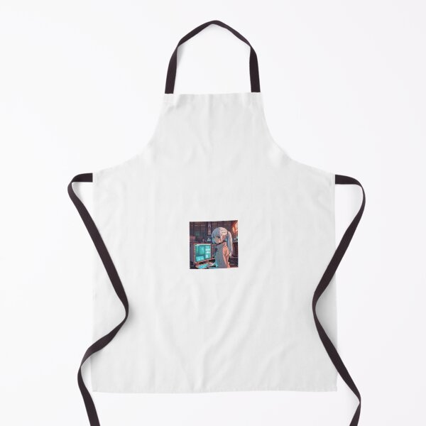 Item preview, Female hacker in cyberpunk inspired setting designed and sold by Cyberchill.