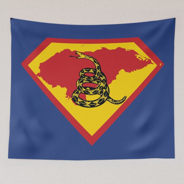 Item preview, HONDURAS - Freedom Is The Superpower -  Gadsden Snake Flag - Dont Tread On Me SUPERHERO design designed and sold by pelagio.